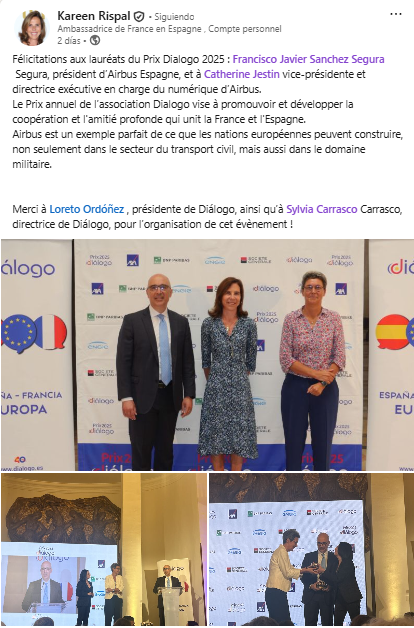 Imagen de un post en Linkedin. 