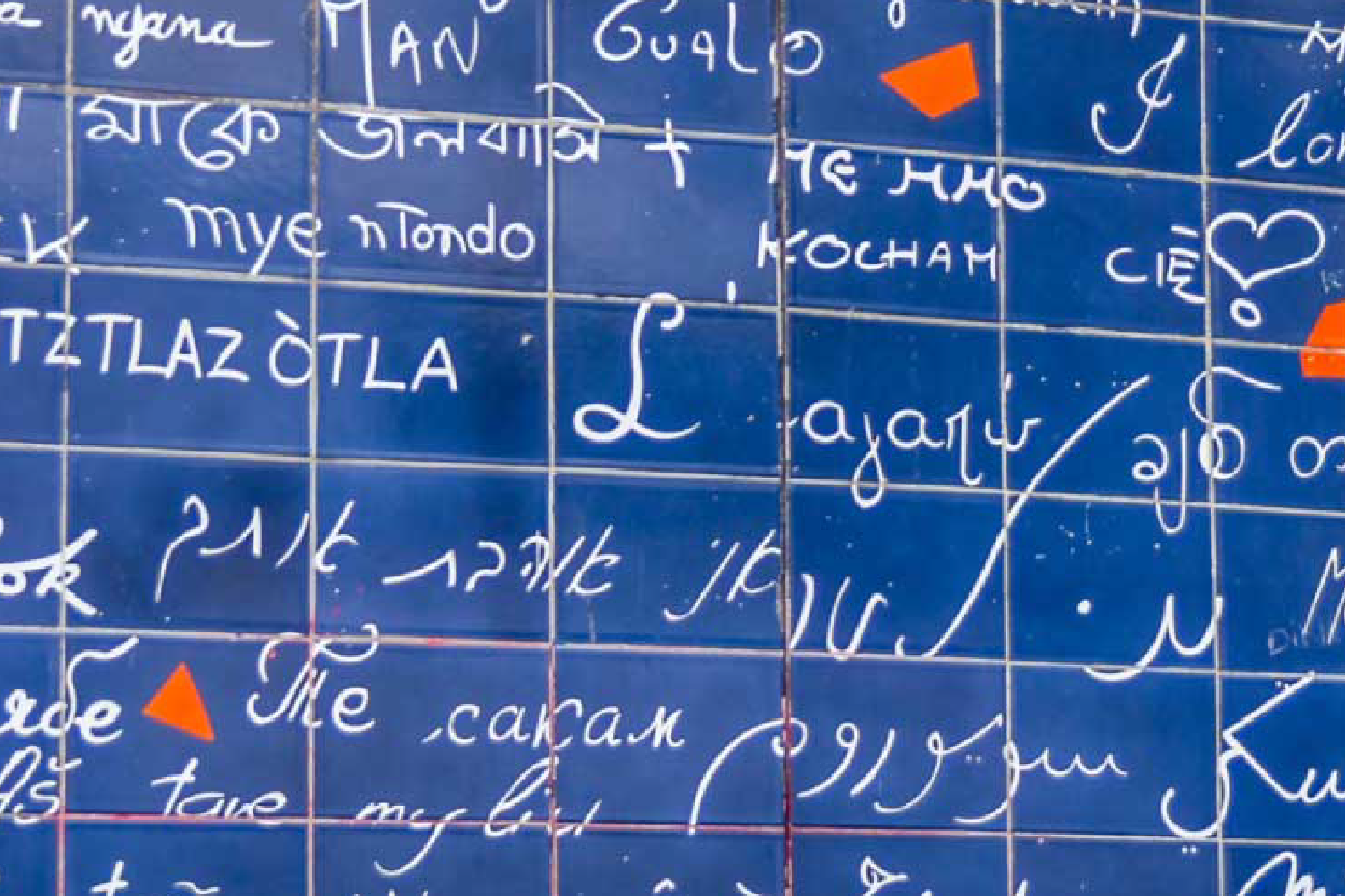 Imagen de Muro de los Te Amo de Paris