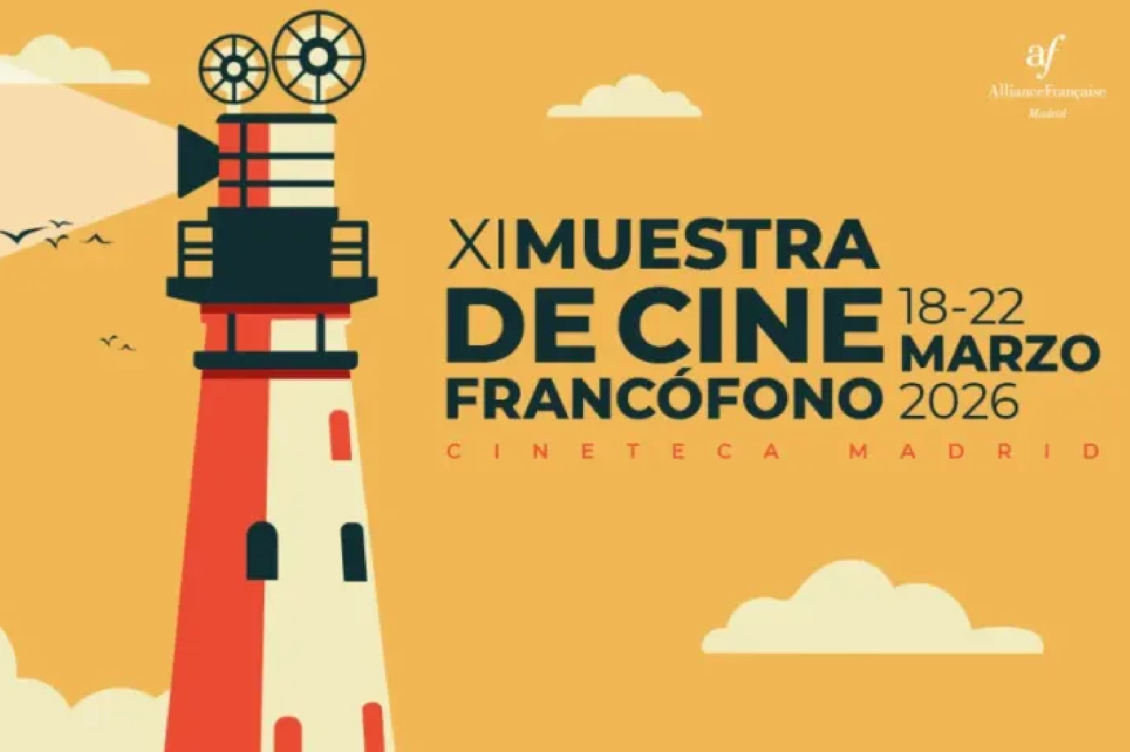 XI Muestra de Cine Francófono 18 al 22 de marzo en Madrid