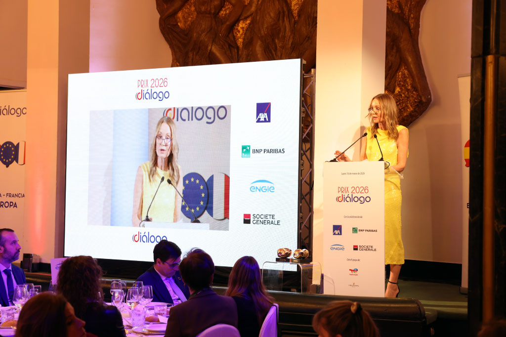 Loreto Ordóñez durante su discurso