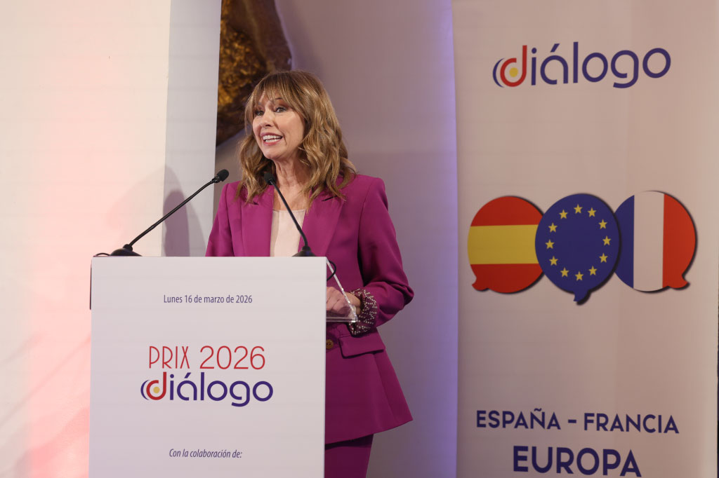 Alejandra Herranz presentando la gala