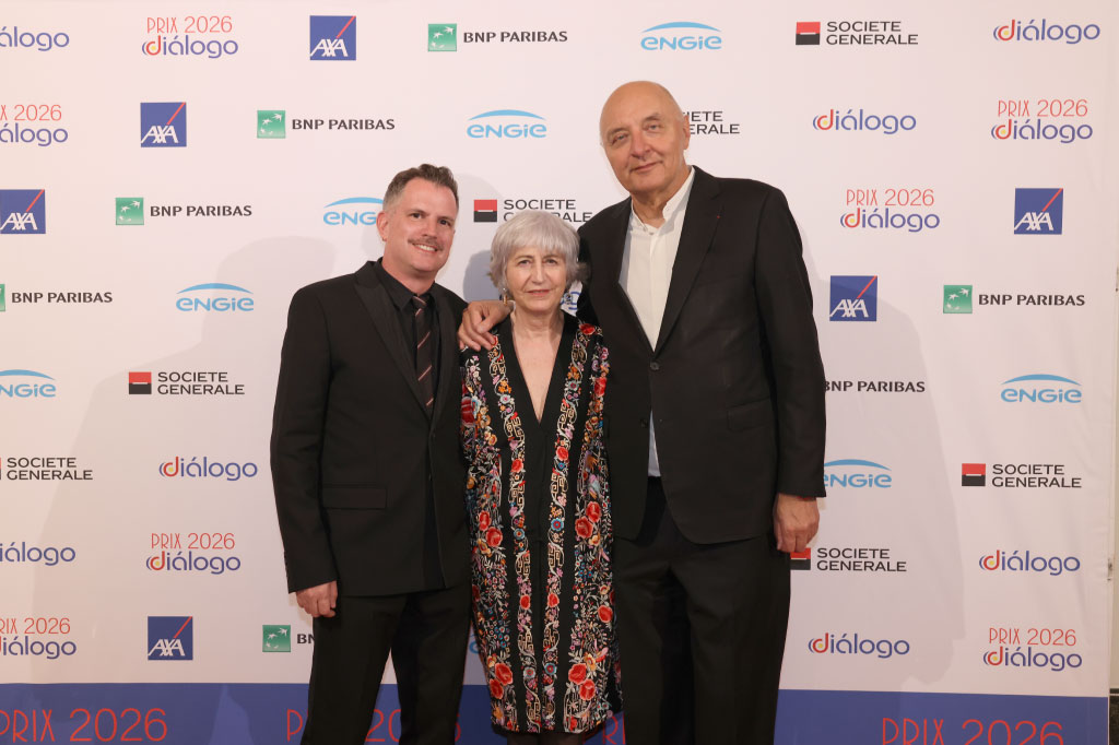 Frédéric Galinier, Pepa Bueno y Pascal Morand